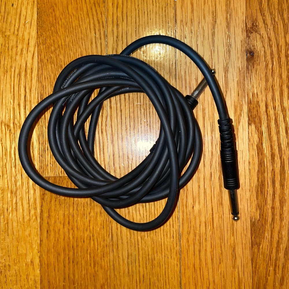 AV Cable Male to Male Male Cord (10') 1/4" (6.35mm)